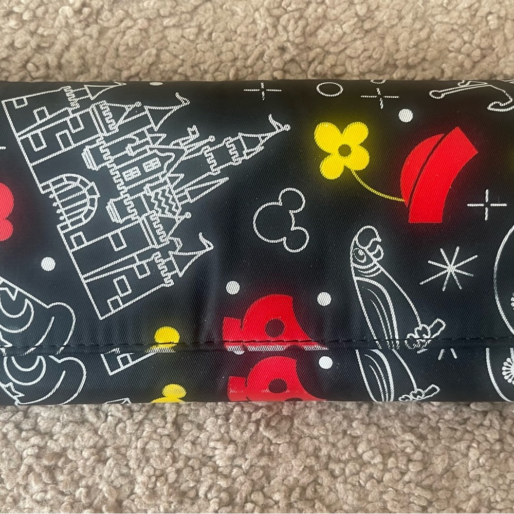 Disney Parks Mickey Minnie Mouse Magic Kingdom Attractions wallet